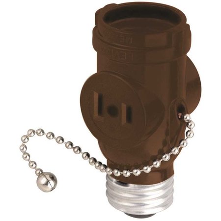 SATCO Brown Pull Chain Socket 90/446